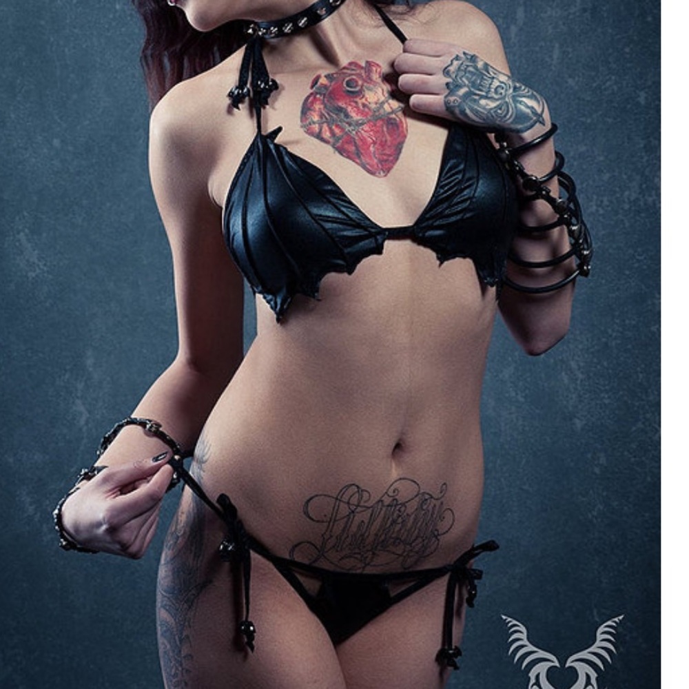 Bat Wing Bikini Set
